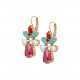 Pendientes Mariana Leverback Pear Marquise" Happiness