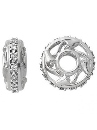 Storywheels Diamante 15-Años Aniversario 14K Oro Blanco Rueda-334350-Sólo 1 disponible