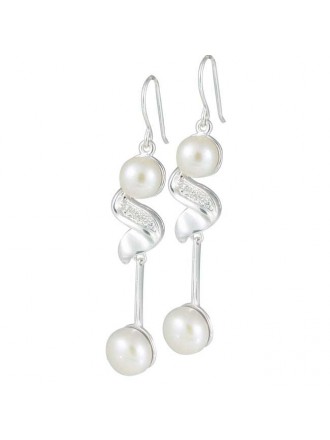 Pendientes decorativos de perlas-220163