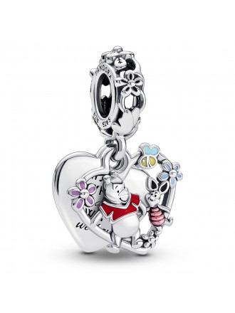 Pandora Disney Winnie the Pooh & Piglet Double Dangle Charm