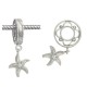 Storywheels Estrella de Mar con Diamantes 14K Rueda de Oro Blanco SOLO 2 DISPONIBLES -271202